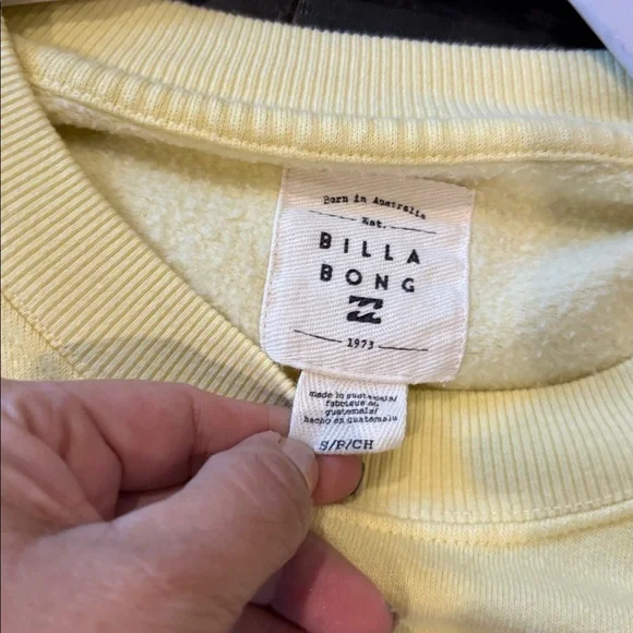 BILLABONG WOMENS ALOHA KENDAL PULLOVER CREWNECK SWEATSHIRT Small - Picture 6 of 9